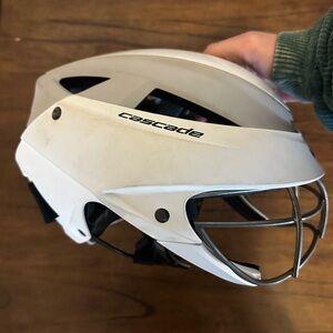 Cascade LX Women’s Lacrosse Helmet White Adjustable Adult